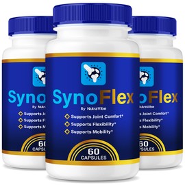 (3 Pack) SynoFlex – Syno Flex Natural Joint Support for Comfort, Flexibility & Active Mobility | Daily Gentle Formula for Movement & Recovery | Easy-to-Take Everyday Pills (180 Capsules)