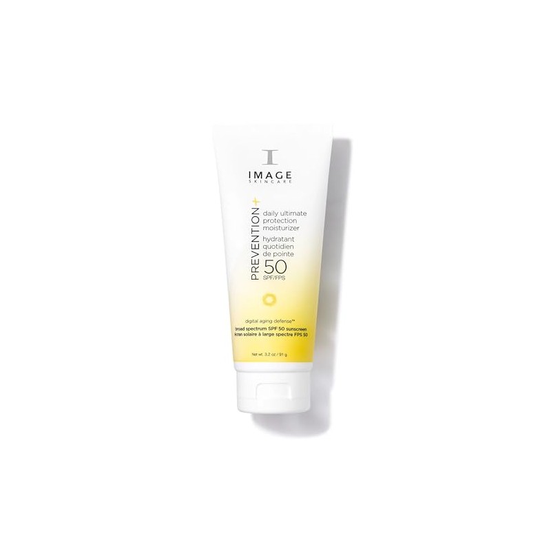 IMAGE Skincare Prevention+ Daily Ultimate Protection SPF 50 Moisturizer, 3.2