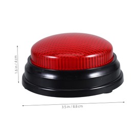 SUPVOX Game Show Interactive Answer Button Handheld Educational Quizzes Device for Classroom Fun and Family Entertainment Boosts Quick Thinking and Reaction Safe for Young Learners