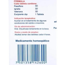 Simplex Caja Con 60 Tabletas Auxiliar Contra Insomnio