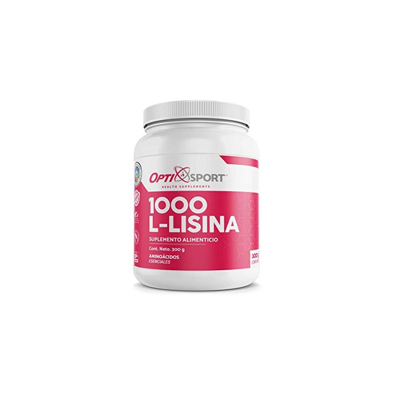 L-Lisina 1000 en polvo de 300g.