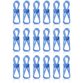 Mr. Pen- Chip Clips, 18 Pack, 2 Inch, Blue, Utility PVC-Coated Clips, Chip Clips Bag Clips Food Clips for Bags, Chip Clip, Clips for Chips and Other Food Bags, Bag Clips for Chips Clips