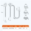 TALFIT Portable Battery Powered Fuel Pump - 2.4GPM Gasoline Siphon