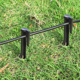Ground Pegs for Robotic Lawnmower Boundary Cable: Pack of 200 Ground Pegs Robotic Lawnmower Boundary Cable Hooks Ground Hooks Garden Pegs Plastic Ground Spike