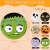 96PCS Halloween Paper Plates, Disposable Party Tableware with 6 Designs