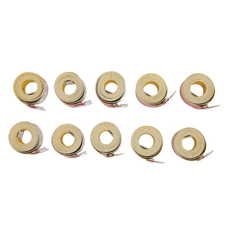 10pcs Soft Measuring Tape 60Inch 150cm Double Sided Colorful Clear