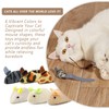 ASIRYVA 6 Pack Catnip Mouse Toys for Indoor Cats, Catnip