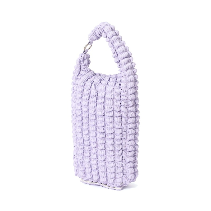 Francfranc Mokomoko Hanging Tissue Cover Purple Tissue Case Wall Hanging