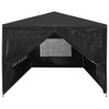 YAFF Party Tent Anthracite Polyethylene 19.7x9.8x8.4ft,Canopies & Gazebos-45102