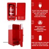 Plyisty Portable Mini Fridge, 5V USB Tiny Drinks Fridge 1