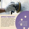 Dura-Gold Premium 800 Grit 5" Purple Film Ceramic Sanding Discs,