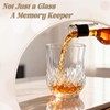 LEYIQU 24 Pack Plastic Stemless Wine Glasses,12oz Unbreakable Vintage Elegant