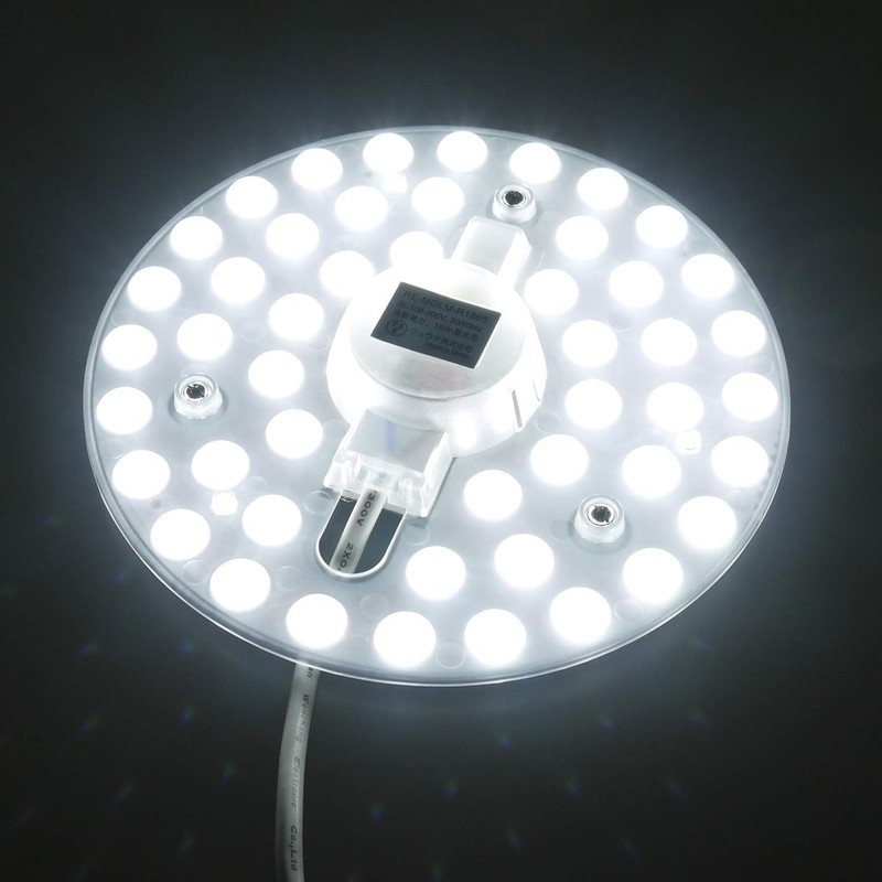 Round Fluorescent Circline Replacement LED Light Module, Magnetic, Diameter 6.5