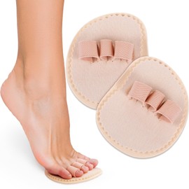 BBTO 2 Pieces Toe Splint Hammer Toe Straightener Hammer Toe Corrector with 3 Holes Toe Hammer Toe Support for Women Men Toes Claw Toes Metatarsal Support Corrector Wrap