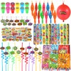 LiYiQ 122 Pcs Hero Party Favors with Hero Punch Balloons