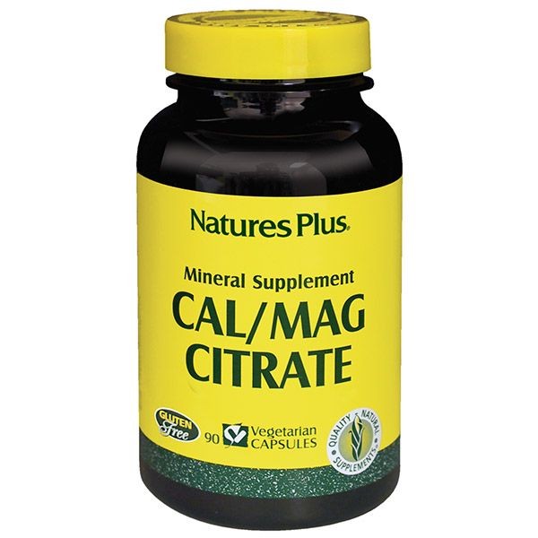 Nature's Plus Cal/Mag Citrate with Boron 90 veg.caps