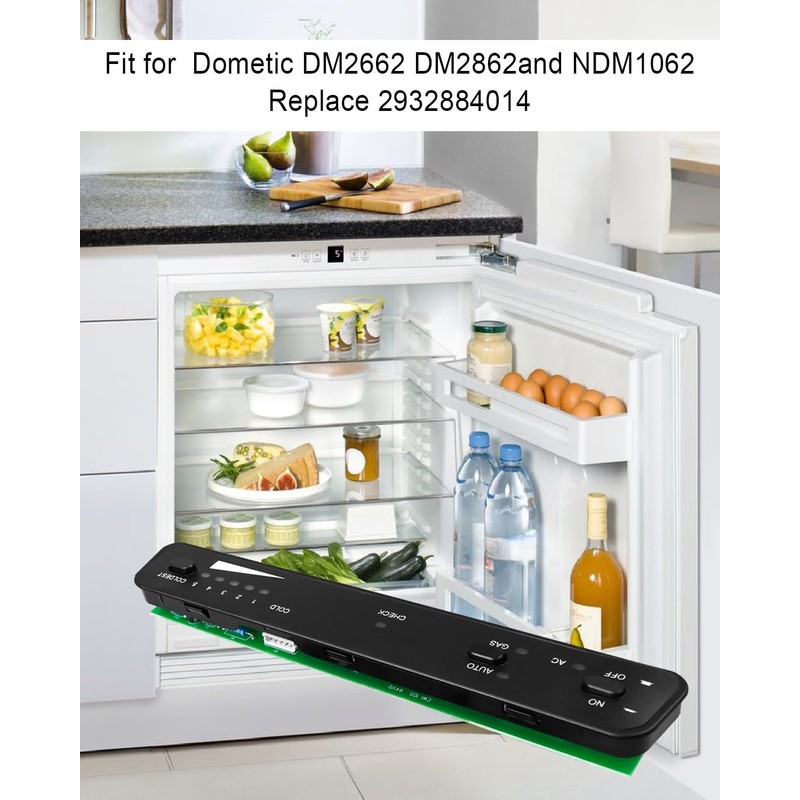 GUZIKO Refrigerator Control Board Circuit Board Kit Replace 2932884014, RV