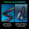SMALLRIG Cable USB-C USB4 de 40 Gbps, carga rápida de