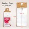 Choice Marts Door Hanger Bags 6” x 12” - Waterproof