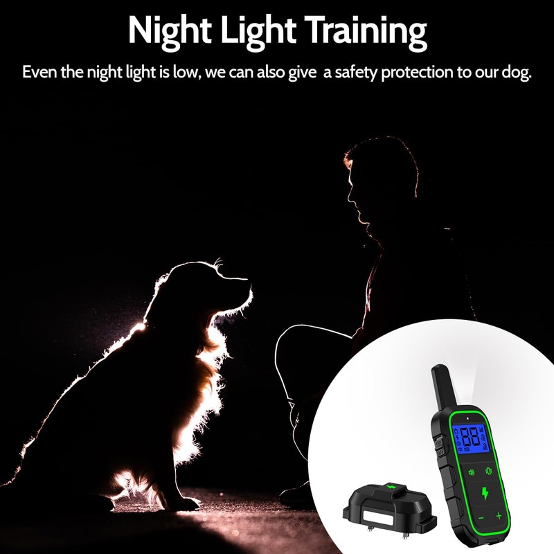 DogStop Dog Training Collar Electric Dog Collar with 4 Training