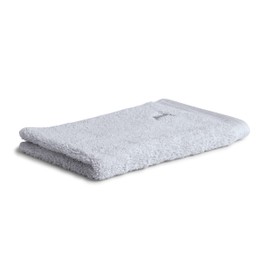 Möve Super Fluffy Guest Towel, 100% Cotton, Silver, 30 x 50 cm