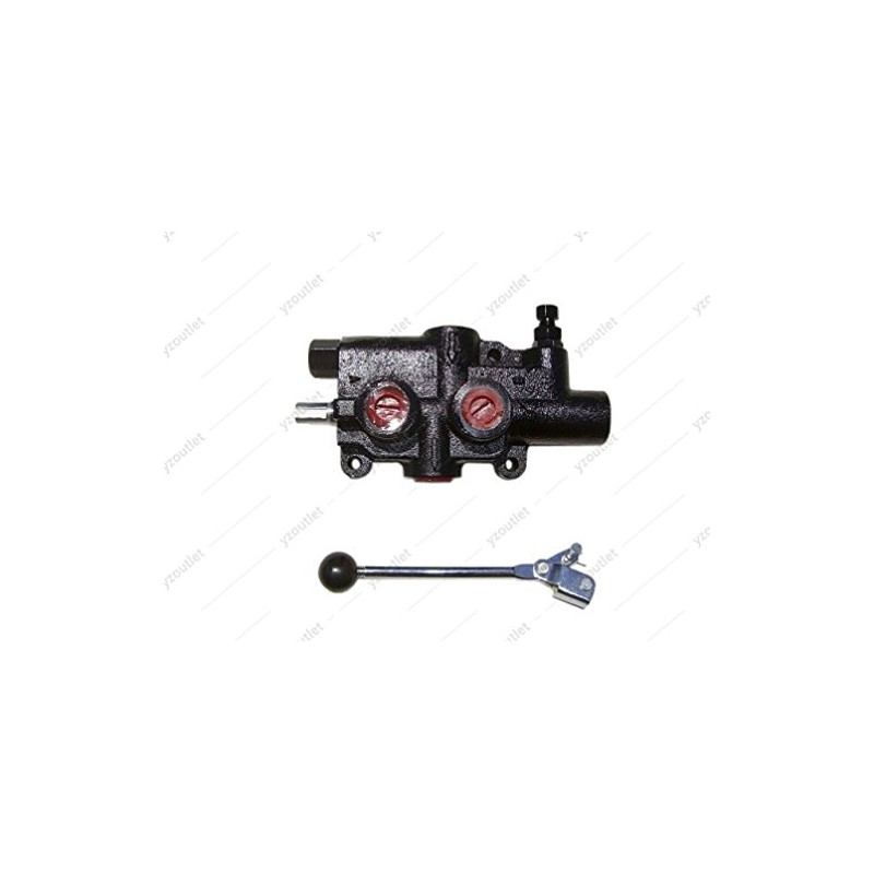 Queenmew Log Splitter Valve, 1/2" Work Port, Globe Valve, Metal,