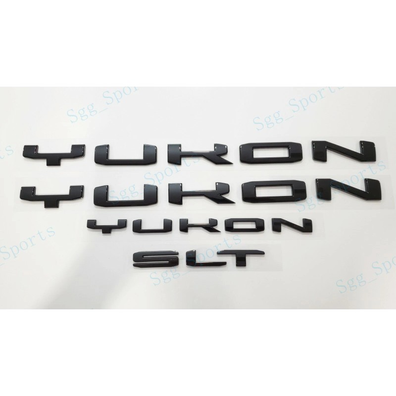 GMC 4PCS GMC 2021-2023 Yukon Yukon XL Doors Rear Gloss