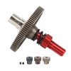 91T Slipper Gear Set Differential Upgrade Parts Metal Gear Assembly