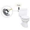 Windspeed 2 Pack Toliet Tank Flush Lever Handle, Universal Side