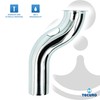 tecuro Immersion Pipe S-Design 125 mm Length, 50 mm Offset