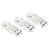 PATIKIL USB Night Light, 3 Pack Portable Plug-in Mini LED