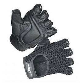Mesh Wheelchair Gloves - Black Small