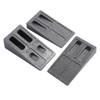 3 Pieces Calf Stretcher Slant Board Adjust Height Wedge Leg