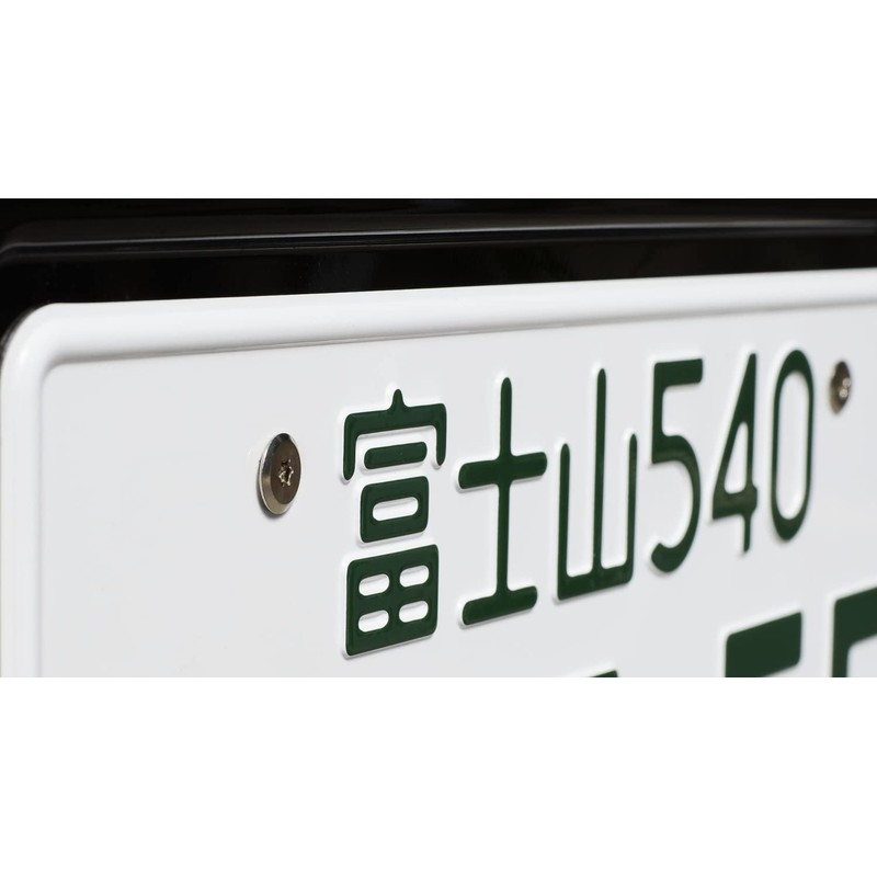 License Plate Bolt Flat Stainless Steel (Silver) 3 Piece &