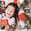 Gyoungt Nightmare Christmas Ornament Decorations, 8PCS Stocking Cap Funny Santa
