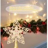 Christmas Tree Topper, 6.3 * 5.9 in Lightweight Tree Top