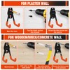 TVKB Garage Hooks Ladder Hooks for Hanging Heavy Duty Garage