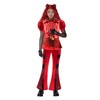 keaiyouhuo Red Hallowen Costume for Girl Rise Red Princess Party