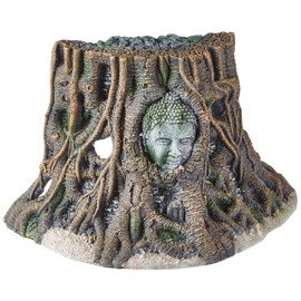 Aqua Della Buddha Tree Thailand Aquarium Decoration, 25.5 x 14 x 15 cm