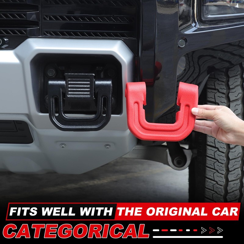 Aotumcer Tow Hook Covers for Hummer EV Accessories Side Tow