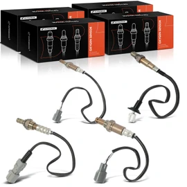 A-Premium 4-PC Set O2 Oxygen Sensor Compatible with Toyota Sienna 2017-2020 3.5L, Downstream and Upstream