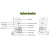 2 Way Talk Doorbell Voice Intercom Doorbell Home Caregiver Pager