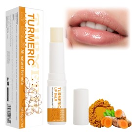 Turmeric Lip Balm Stick, Turmeric Hydrating Lip Balm, Lip Lightening For Dark Lips, Lip Pigmentation Treatment, Lip Repair Balm, Long Lasting Moisturizing Lip Care Cream for Dry Lips & Cracked Lips