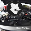 SYudwen 2 Pack Hood Prop Rod Holder Clips Compatible with