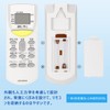 ZdalaMit F36LTES-W Replacement Remote Control for Daikin Air Conditioner Remote