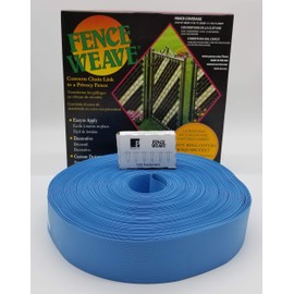 Pexco Brand Fence Weave 250' Roll - Light Blue - Made in The USA!