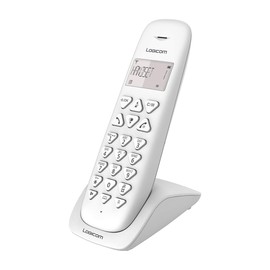 Wireless Phone Fixed - Landline WLAN without Voicemail - Solo - Analogue Telephones and DECT - Logicom Vega 150 Landline Wireless White