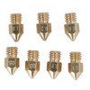 35 Pcs Set 3D Printer Nozzle Cleaning Kit MK8 Brass
