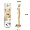 Mont Marte Mannequin – 20cm, made of Wood – Male