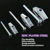 Swpeet Assorted 24 Pcs Toggle Bolt and Wing Nut Kit